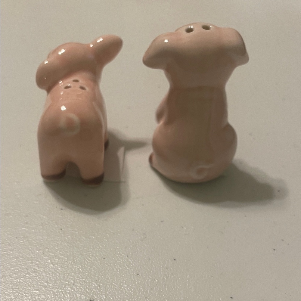 Mini Salt and Pepper Shakers Set Pigs - Picture 6 of 10